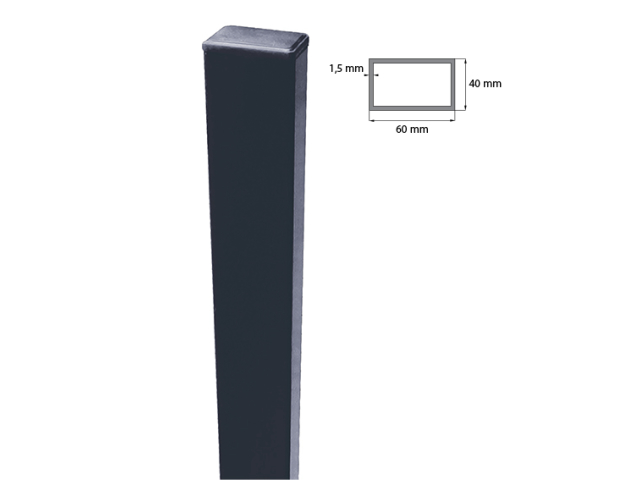 Jokel column ZnPVC RAL 7016 40x60x1600mm